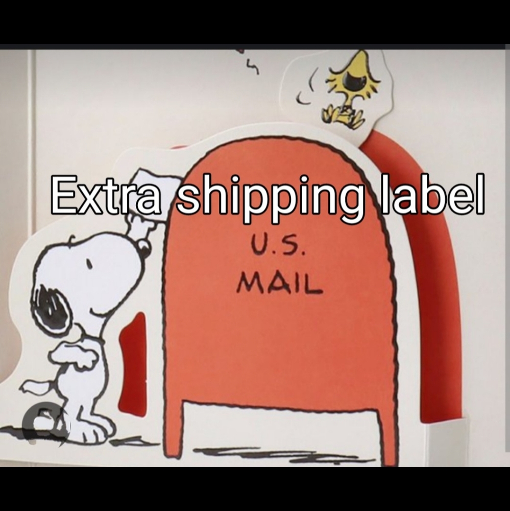 Extra shipping label